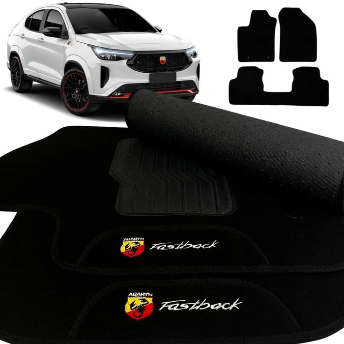 ALFOMBRA FIAT FASTBACK ABARTH 2022 A 2026 3 PIEZAS