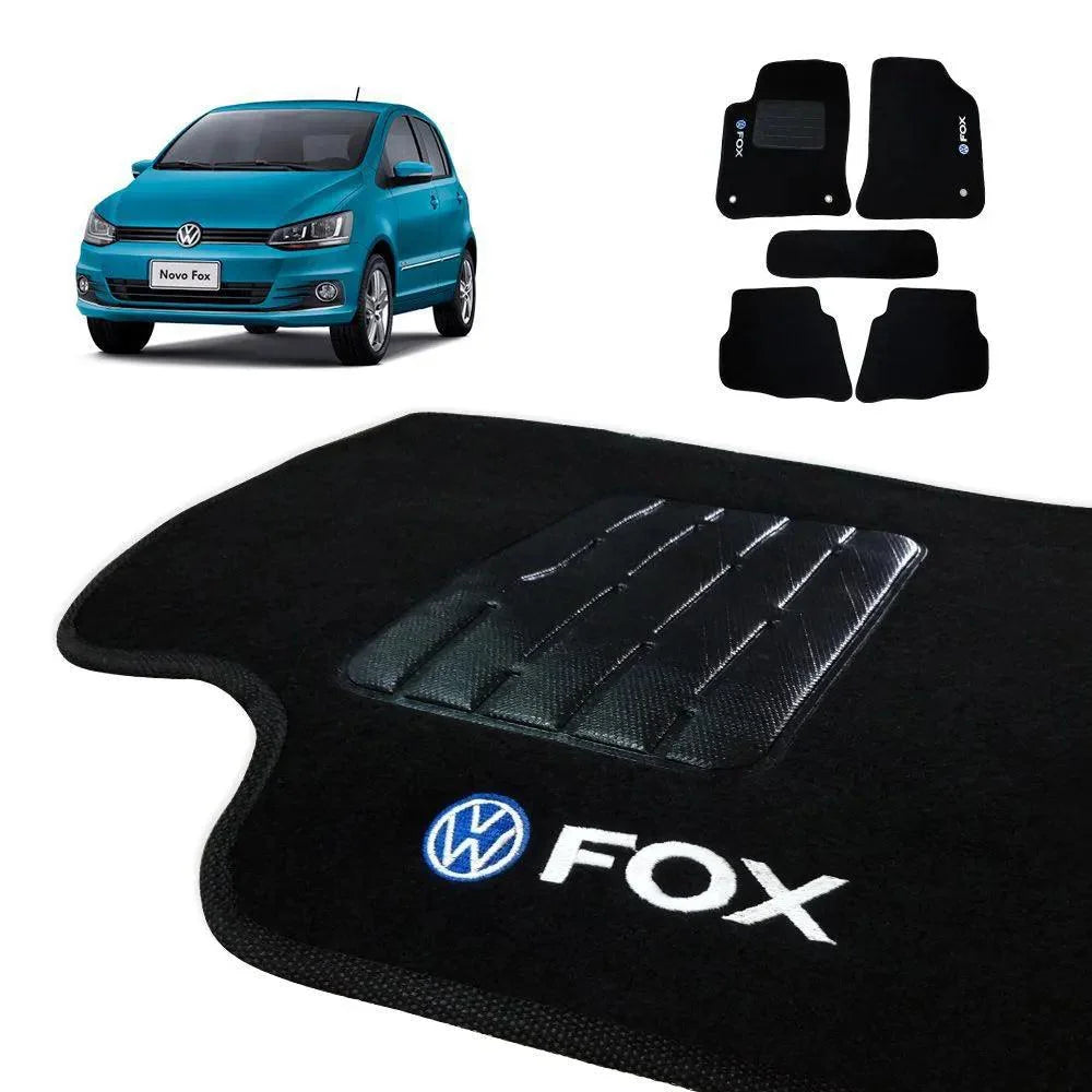 ALFOMBRA FOX 2014 A 2021 BORDADO 4 PIEZAS