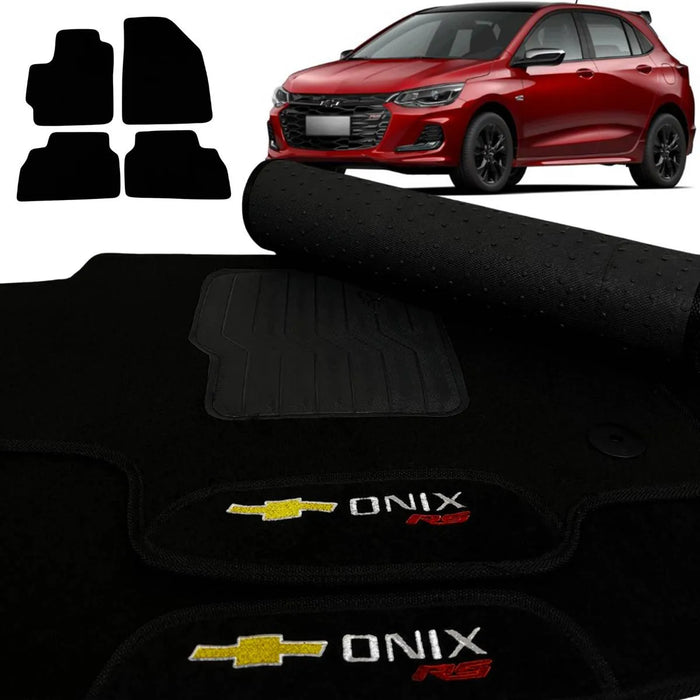 ALFOMBRA ONIX RS 2020 A 2026 NEGRO 4 PIEZAS