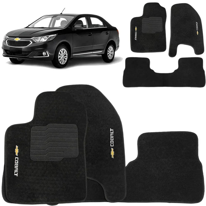 ALFOMBRA COBALT 2011 A 2020 NEGRO 3 PIEZAS